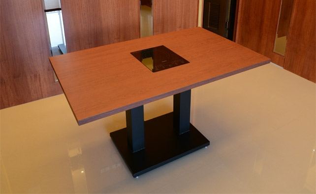 訂製 雙管餐桌04